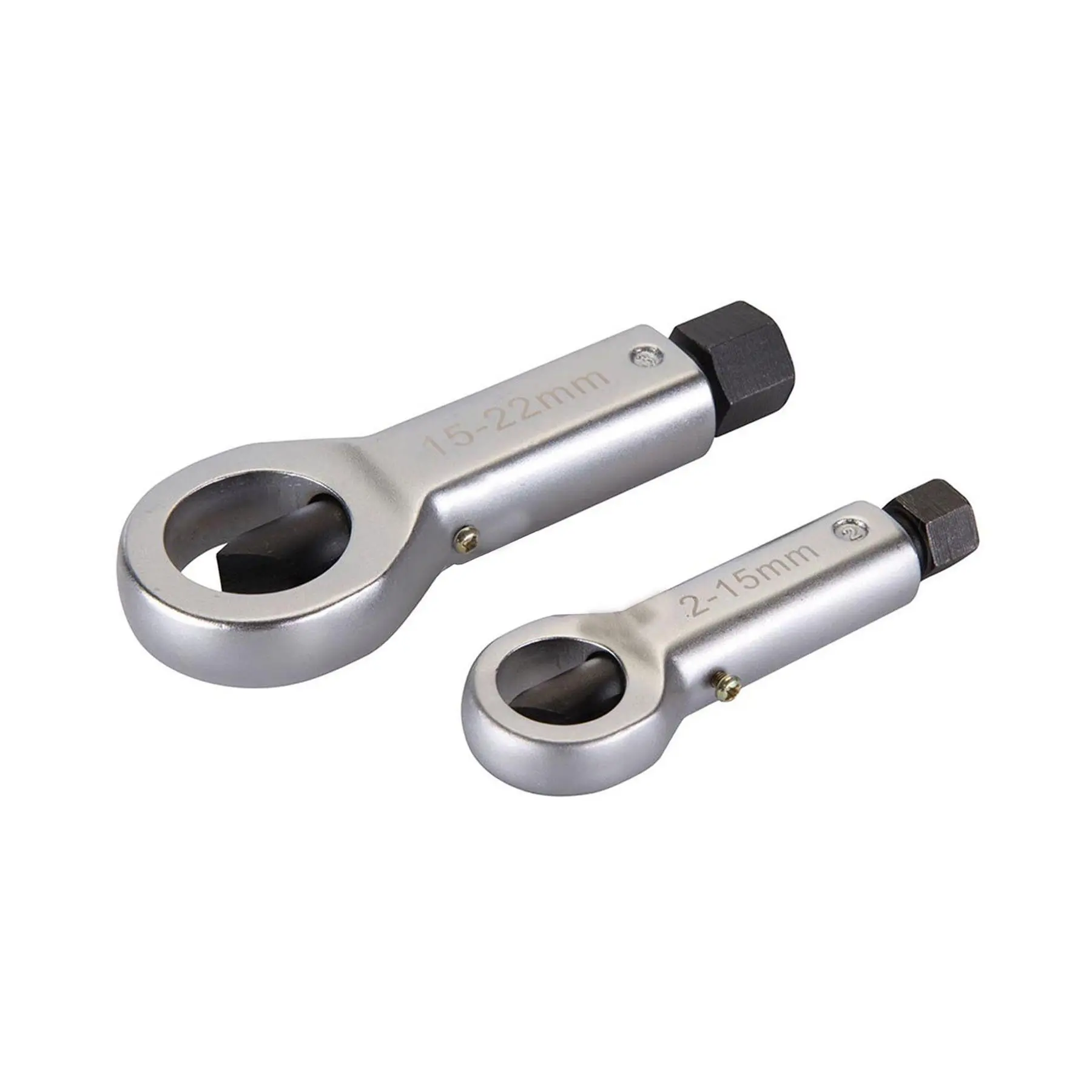 2 Broken Damaged Corroded Stuck Nut Removing Tool Remover Splitter Splitting Set
