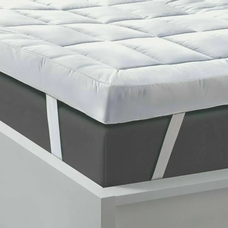Mattress Topper 4"Inch Deep Luxury Soft Hotel Quality Microfiber All Sizes 4cm Breathable Washable 2