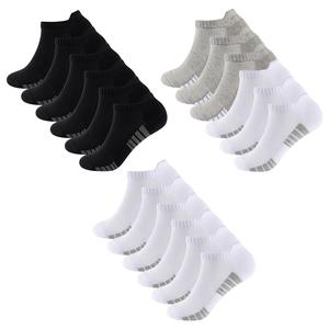 Unisex Mens Ladies 6 Pairs Trainer Liner Sports Socks Cushioned Low Cut Ankle Running Trainer Socks Breathable Athletic Combed Cotton Rich Elastane Stretch Arch Support Comfy Sport socks Comfort Fit Casual Gym Everyday Fashion Womenswear Flat Mesh Striped