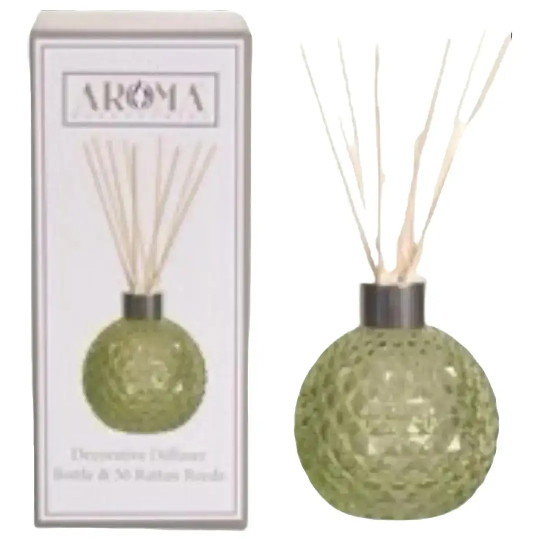 Reed Diffuser Vase With Reeds Aroma Gift Room Scent Fragrance Freshener Perfume Scented