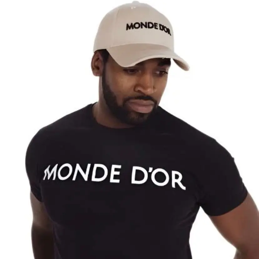 Men’s Pure Cotton Black Slim Fit T-Shirt