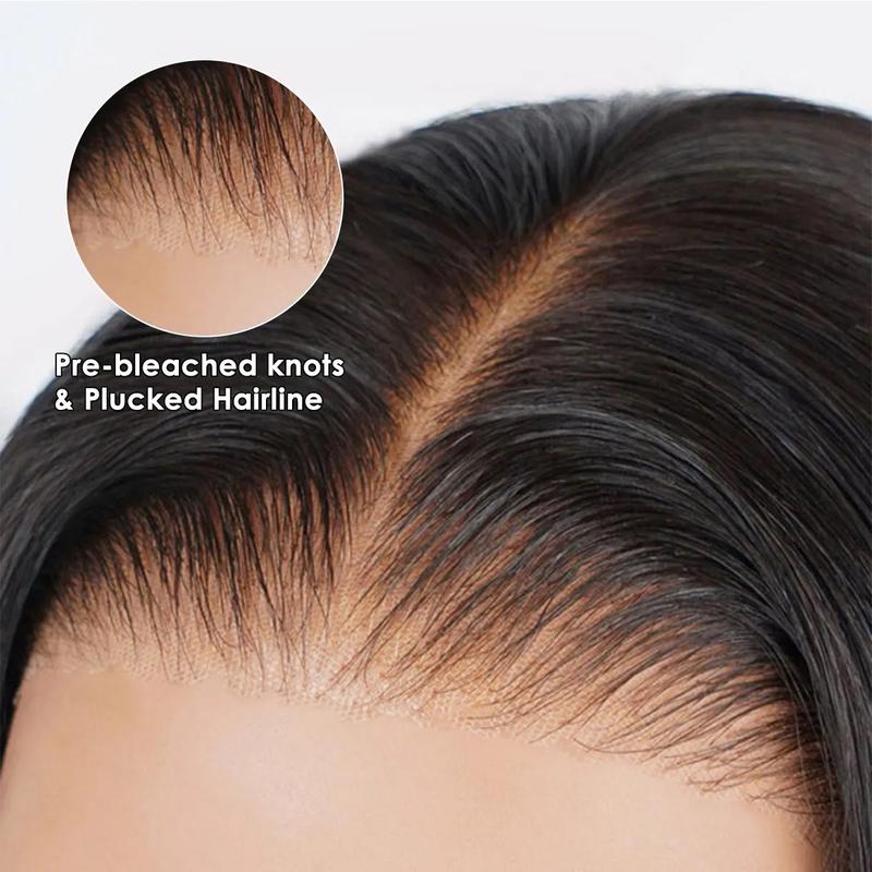 Lumio Custom Made Straight Frontal Wig - Human Hair Lace Front Wig 13x6 glueless 3