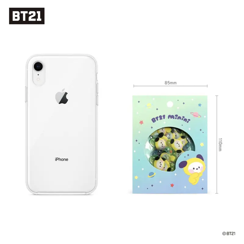 BT21 Minini Flake Sticker - Chimmy Tata Koya Cooky Mang Shooky RJ [LINE FRIEDNS Official Product] 7