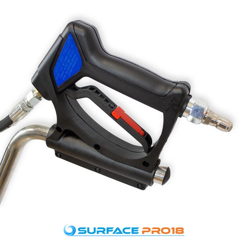 Kiam SurfacePro 18 Rotary Floor Cleaning Tool Steel Flat Surface Cleaner 18" 4