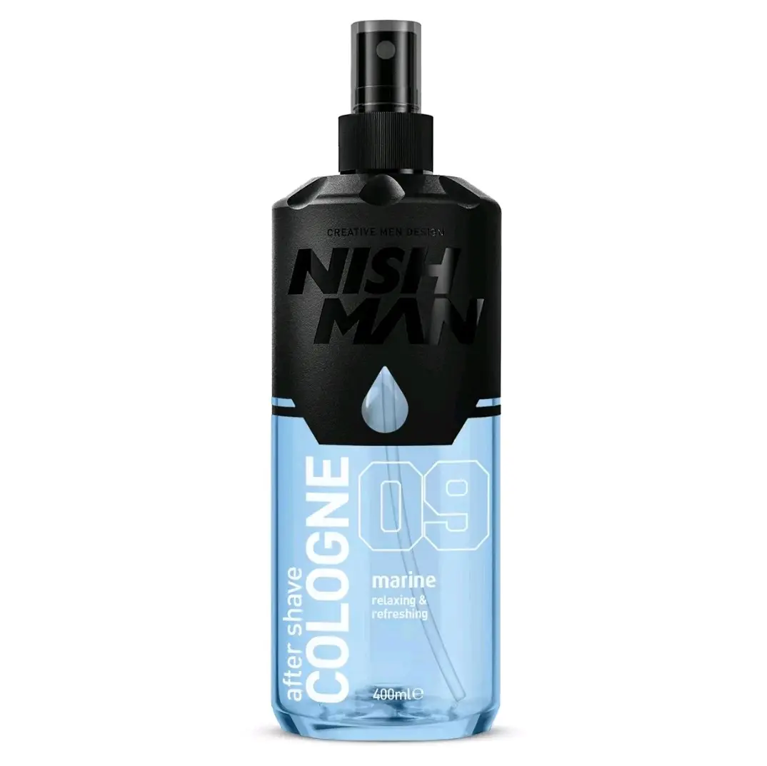 Nish Man After Shave Cologne  Marine 09 – Nishman Relaxing Refreshing Aftershaving Spray 150ml aftershave men