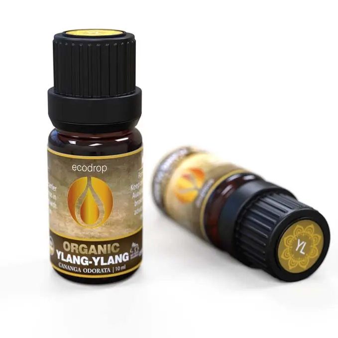 Organic Ylang Ylang Essential Oil, 10ml