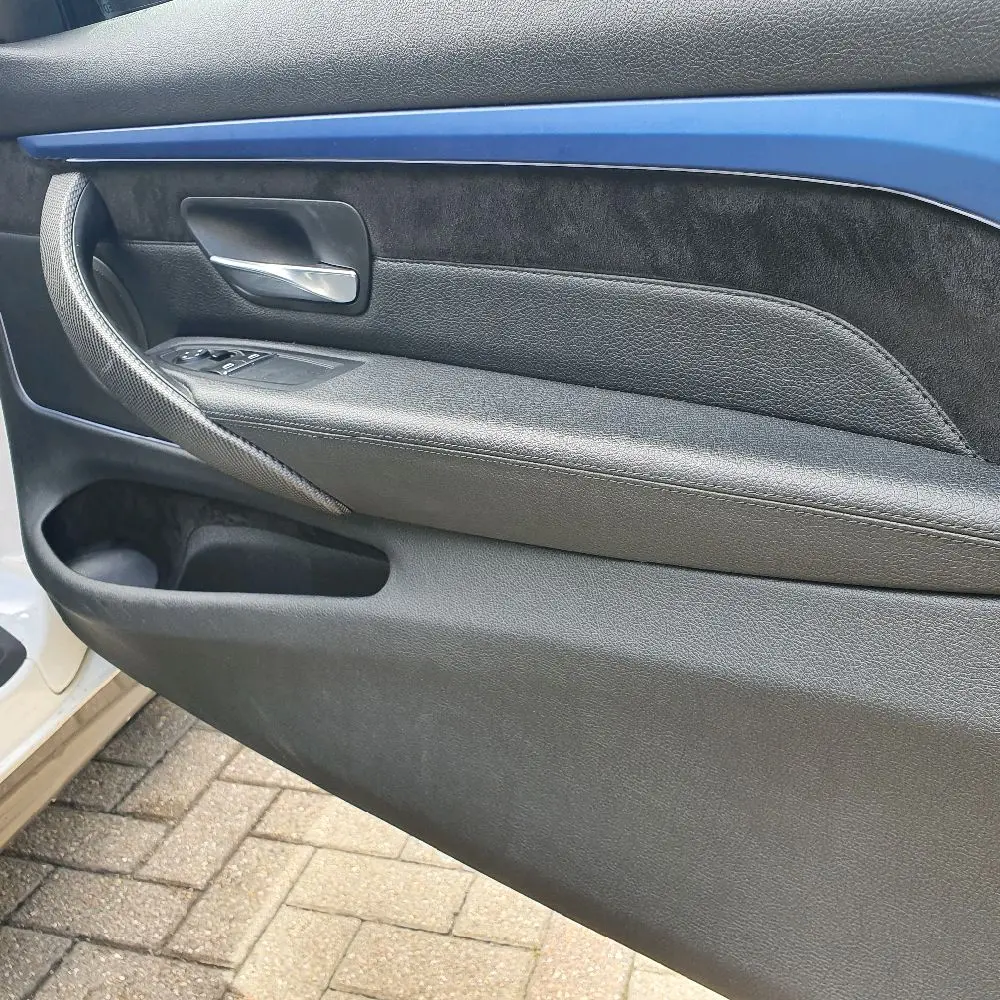 Alcantara Like Interior Wrap For BMW 4 Series Coupe