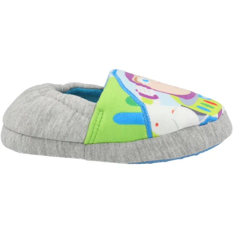 Toy Story Buzz Grey Kids Slippers 5