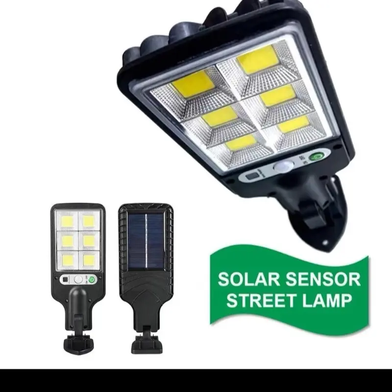 Solar Powered Outdoor Garden Led Courtyard Wall Mounted Lamp with Human Body Induction for Garden Terrace Garage 7