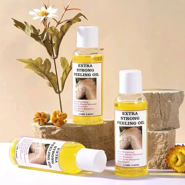 1× 110ml Yellow Peeling Oil £9.99 Body Care Skin Repair Skincare Cosmetic