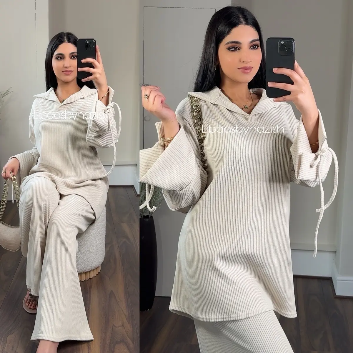 LBN- Pillow Talk | Elegant Chic Co Ord Set for Women - Modest Wear