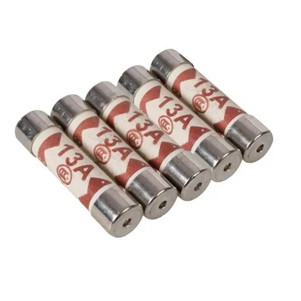 Pack of (5,10,15,25) Fuses 13A, 13 Amp Fuses UK, Pack of 5 of 13A Fuses BS1362 Fuses | Domestic Plug Fuse | Electrical Fuse | Household Fuse | British Standard Fuse | Fuse Replacement | Circuit Protection Fuse