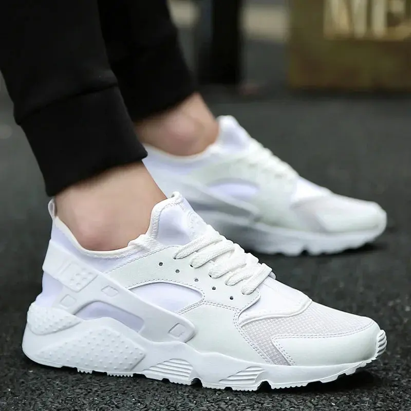 Unisex Breathable Mesh Running Shoes - ANNPOTS Casual Sneakers for Men and Women, Plus Size 47