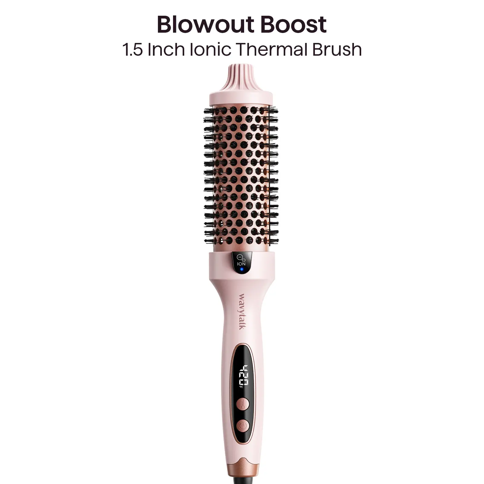Wavytalk 1.5 Inch Blowout Boost Ionic Thermal Brush