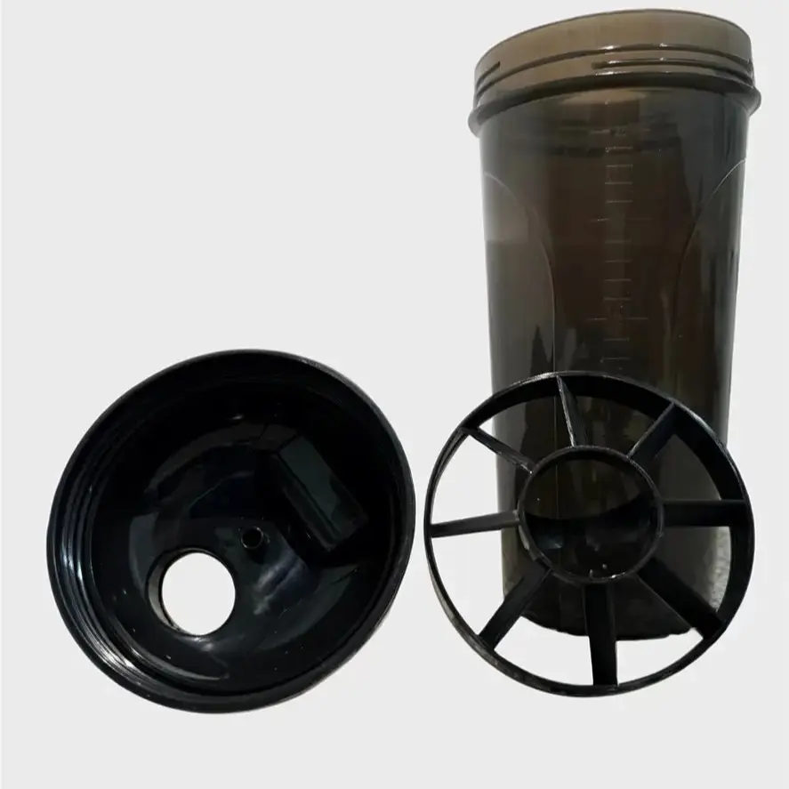 Protein Shaker Bottle Shaker Cup with Mixing Ball Blender Bottle Alternative Fitness Shaker Bottle Leak-Proof Protein Shaker BPA-Free Shaker Cup Gym Water Bottle with Mixer On-the-Go Shaker Cup Sports Shaker Bottle