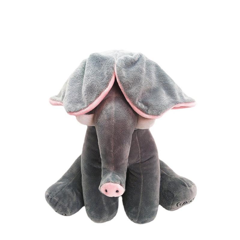 Peek-a-boo, Elephants Cover Their Eyes, Baby Elephants Can Sing, Games, Music Soothes Elephants, Plush Toys 1