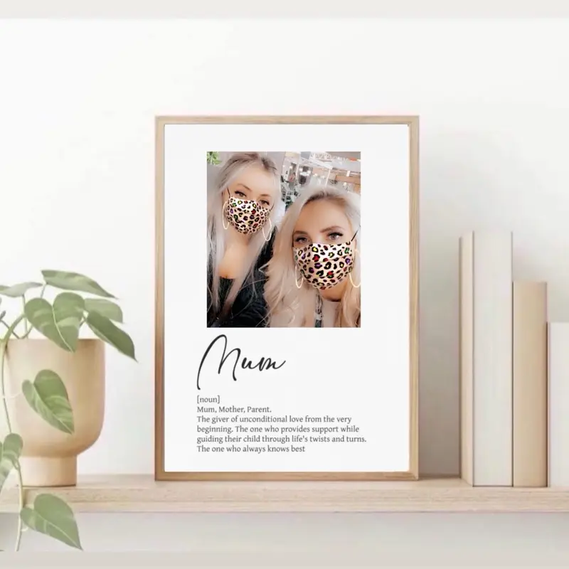 Personalised mum print. Mum personalised gift Mother’s Day gift 1