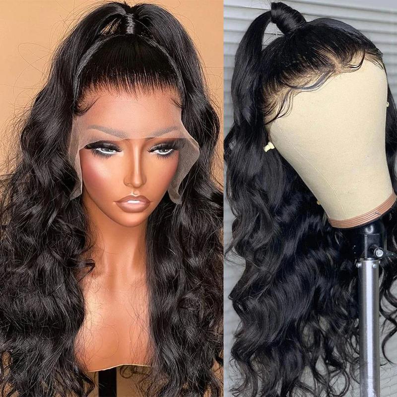 Product Introduction of 30 32 Inch 360 Lace Front Wigs Human Hair Body Wave HD Lace Front Wigs Human Hair Pre Plucked for Women Brazilian Virgin 360 Full Lace Human Hair Wigs Pre Plucked with Baby Hair Natural Color 19