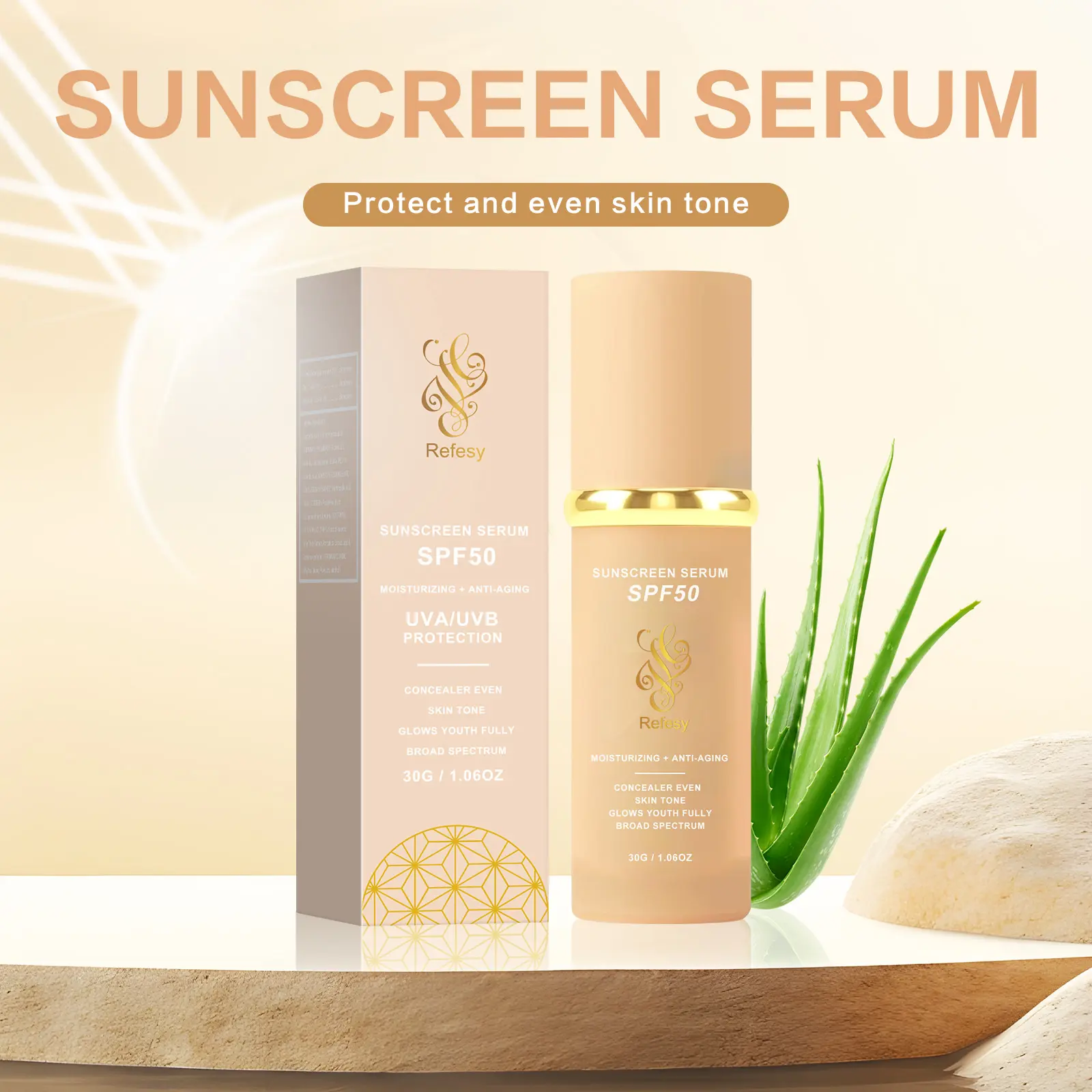(2 Counts only £15.99) 4 in 1 Moisturizing Full Coverage Liquid Foundation TrueMatch Color Changing Foundation with Sunscreen Light and Medium Spectrum Makeup Primer for All Skin Types (New and old packaging will be shipped at random)