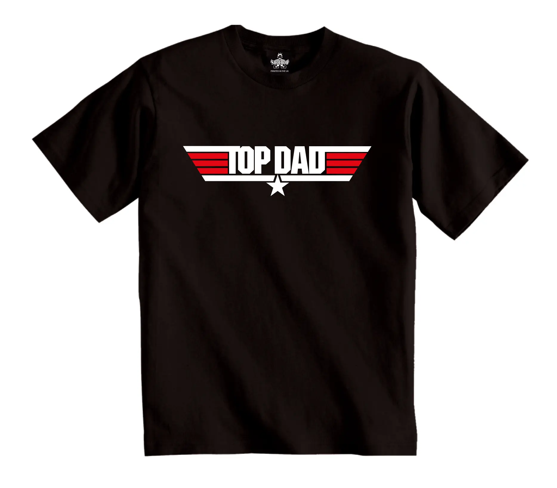 Shoebob Top Dad T Shirt ideal dads Birthday present gift t-shirt Fathers Dads Grandad Menswear Casual Shortsleeve Crewneck Tshirt Love Underwear