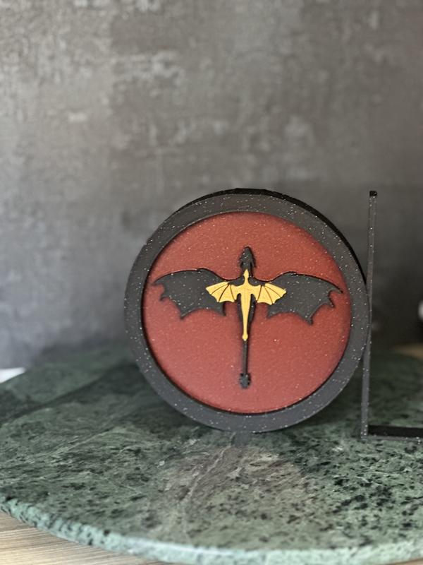Fourth Wing Bookend - Perfect for Book Lovers 9