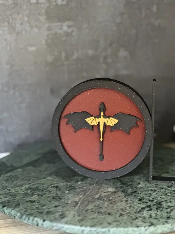 Fourth Wing Bookend - Perfect for Book Lovers 8
