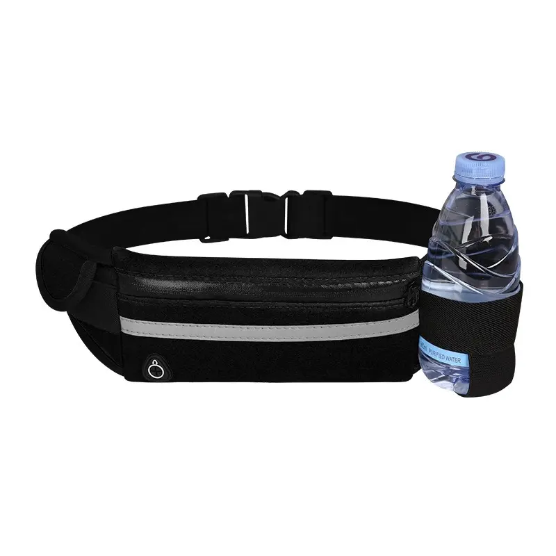Reflective Multifunctional Running Waist Bag with Waterproof Phone Pouch and Bottle Holder 6