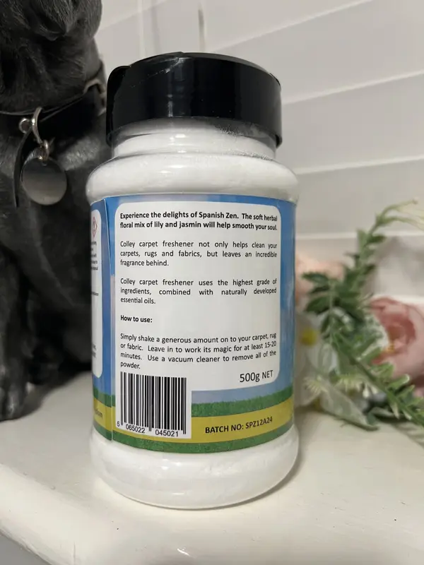 Colley Home Fragrance SPANISH ZEN luxury carpet freshener - powder. 3