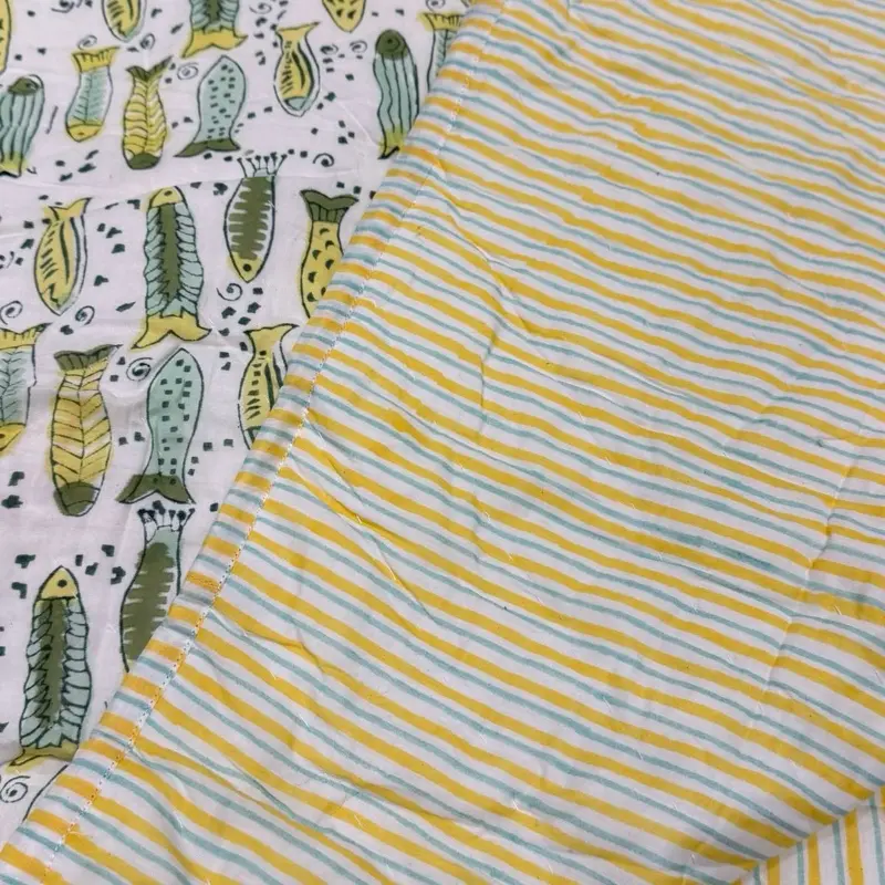 100% Cotton Baby Blanket 90x120 - Soft and Cozy - Baby Quilt 3