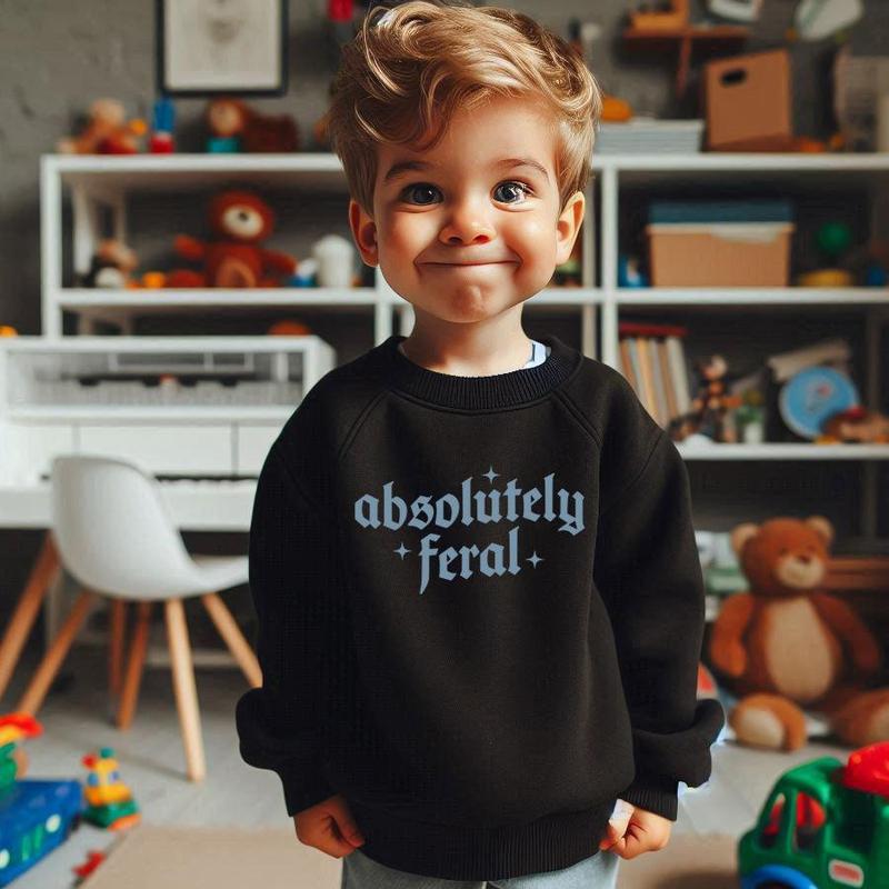 Absolutely Feral Kids Sweatshirt 1