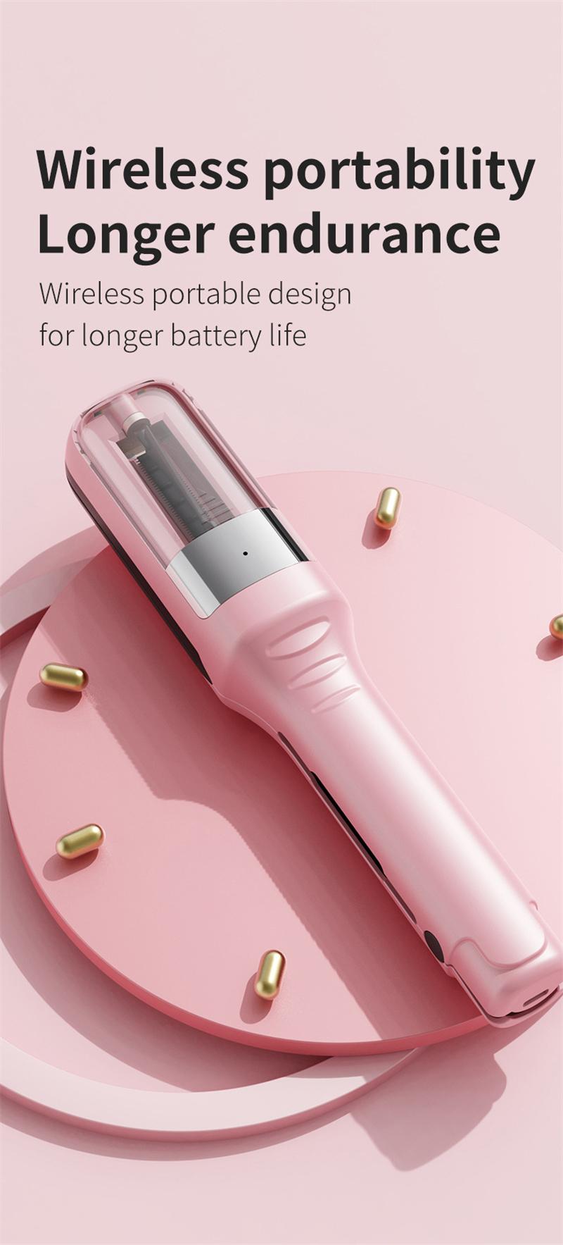Product Introduction of Hair ends Trimmer Split Remover Dry Damaged Brittle Professional Automatic Trim Split for Women Cordless Hair cutting machine 32