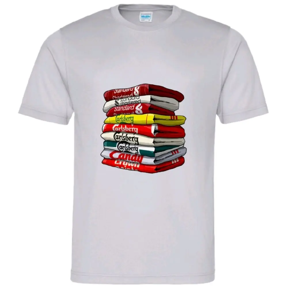 Liverpool FC Retro T-Shirt - Classic Design, Soft Fabric, Stylish Men's Top - Tops, Menswear