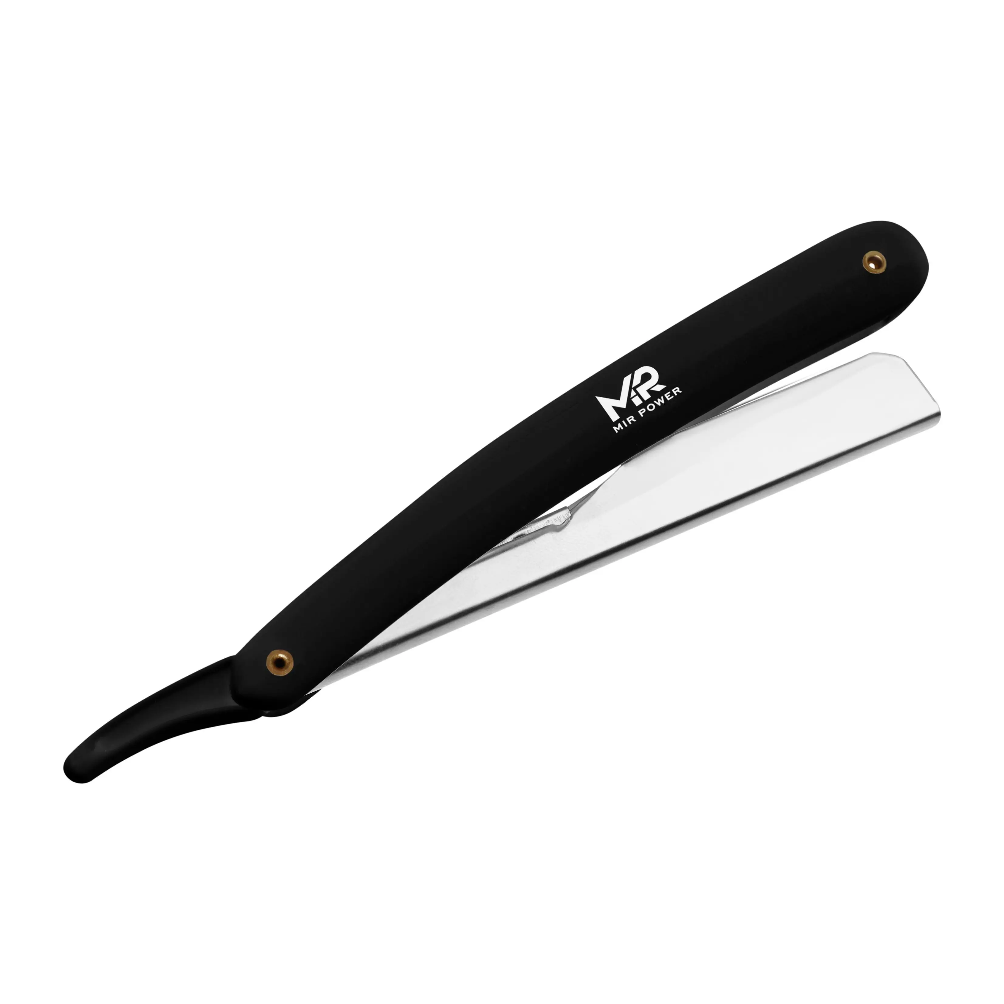 Professional Manual Beard Shaver Handle –  Premium Straight Stainless Steel with a Durable Plastic Handle – Suitable for Men & Women, Ideal for Personal & Professional Use – Facial, Lightweight & Comfortable Design (Blade Not Included)
