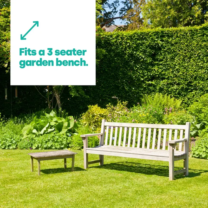 Heavy Duty 3 Seater Garden Bench Cover Seat Waterproof Weatherproof Outdoor 5ft 4