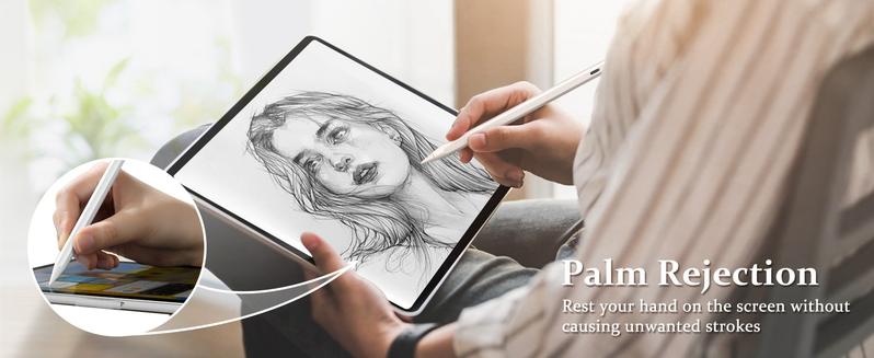 Product Introduction of Stylus Pen for iPad, Apple Pencil W/Palm Rejection&Tilt, 13 Mins Fast Charge, MEKO iPad Pencil for iPad 6-10,iPad Pro11/12.9"/M4,iPad Air3/4/5/M2,iPad Mini5/6 2
