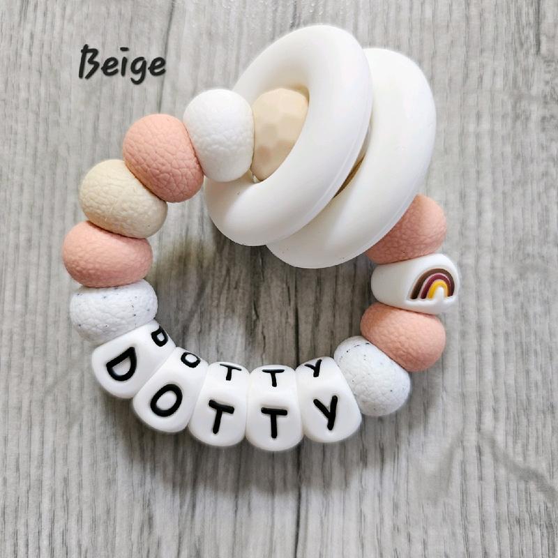 Personalised Teething Ring for Babies - Perfect Baby Gift 5