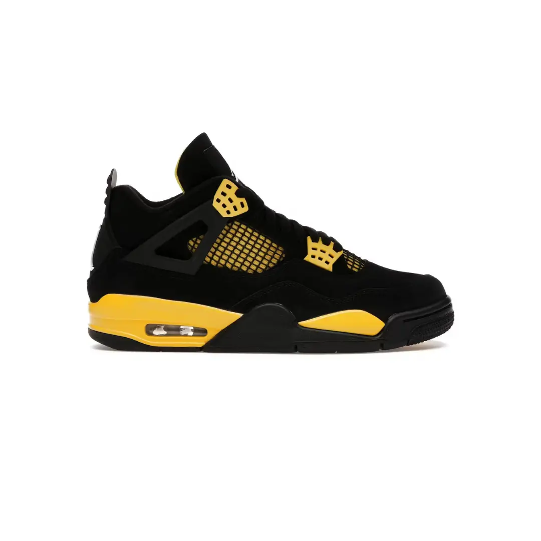 Preowned Deadstock Air Jordan 4 Retro 'Thunder' Unworn Brand New With Box