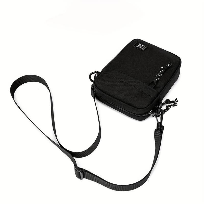 Product Introduction of Men's Small Bag, Shoulder Small Satchel Bag, Tide Brand Slant Cross Small Backpack, Lightweight Boys Messenger Bag for retail stores, boutique and supermarkets 3