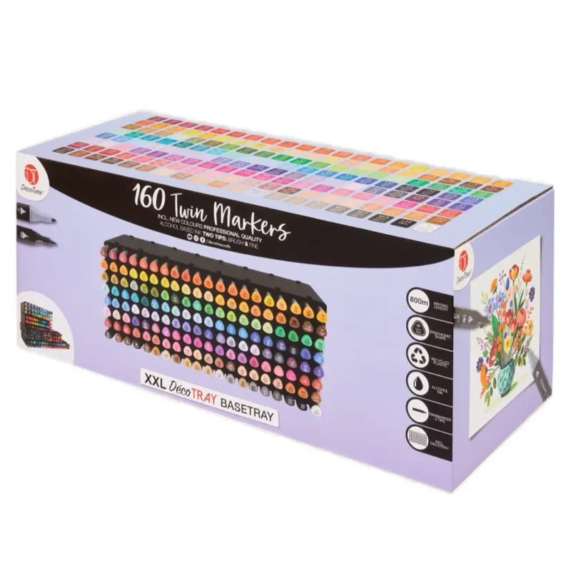 160 pk Decotime twinmarkers