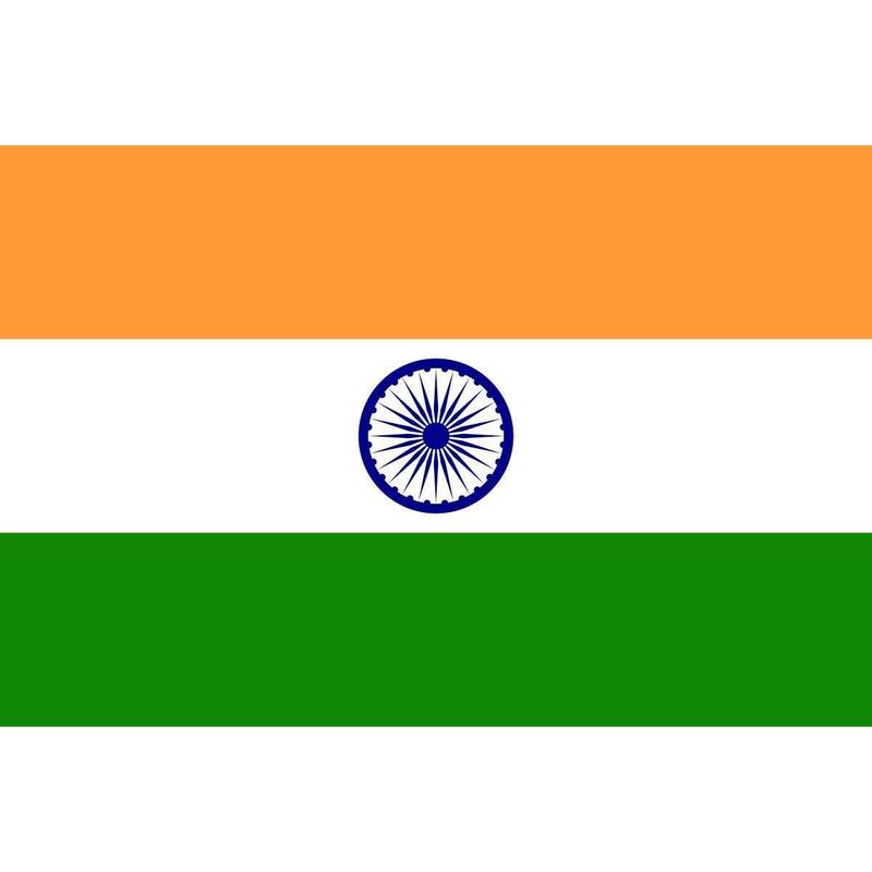India National Flags Events Pub Decorations for Rugby Cricket Football Sports 2023 World Cup Banner Fan 5 X 3ft Light Print 1
