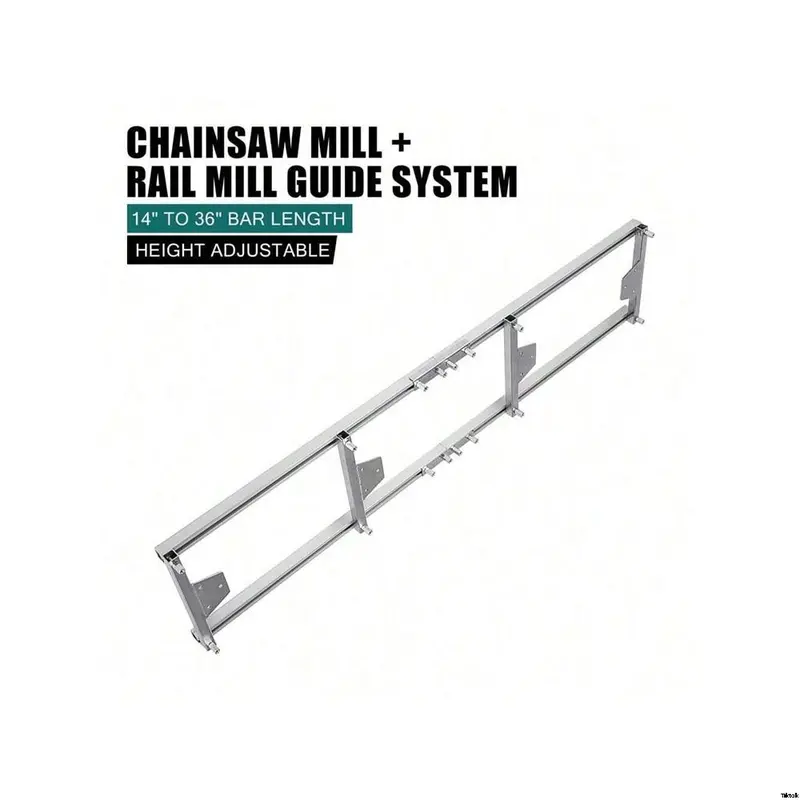 Guide Rail Extended Aluminum Rail Machine Chain Saw Portable Adjustable ft. 9 4