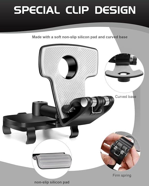 Product Introduction of Car Mobile Phone Holder Car Multifunctional Rotating Car Dashboard Rearview Mirror Navigation Holder 10