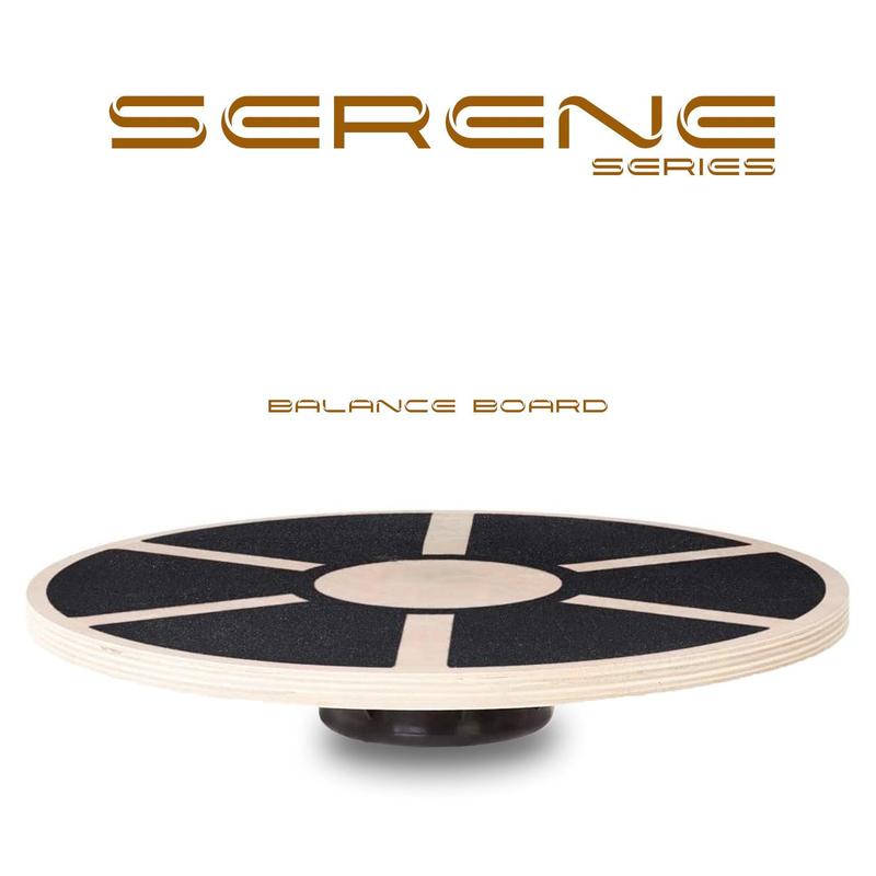 Round Wooden Balance Board - Wobble Board - Exercise Balance Trainer 1