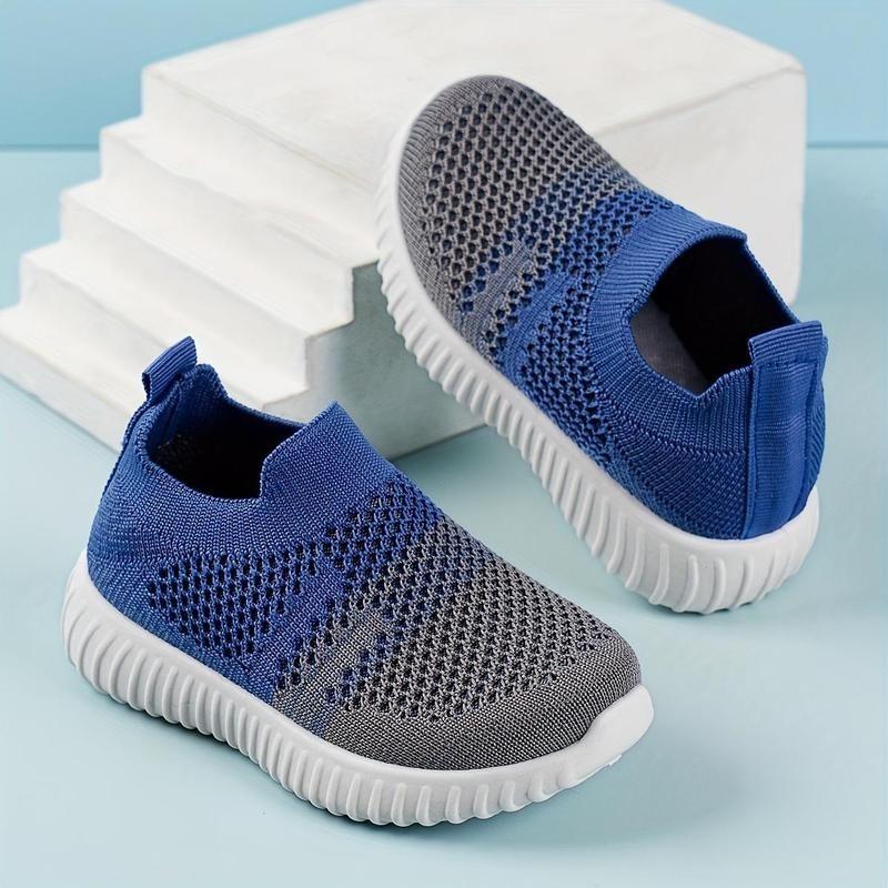 Boys Girls Color Block Sock Shoes, Breathable Lightweight Sneakers, Spring And Summer 7