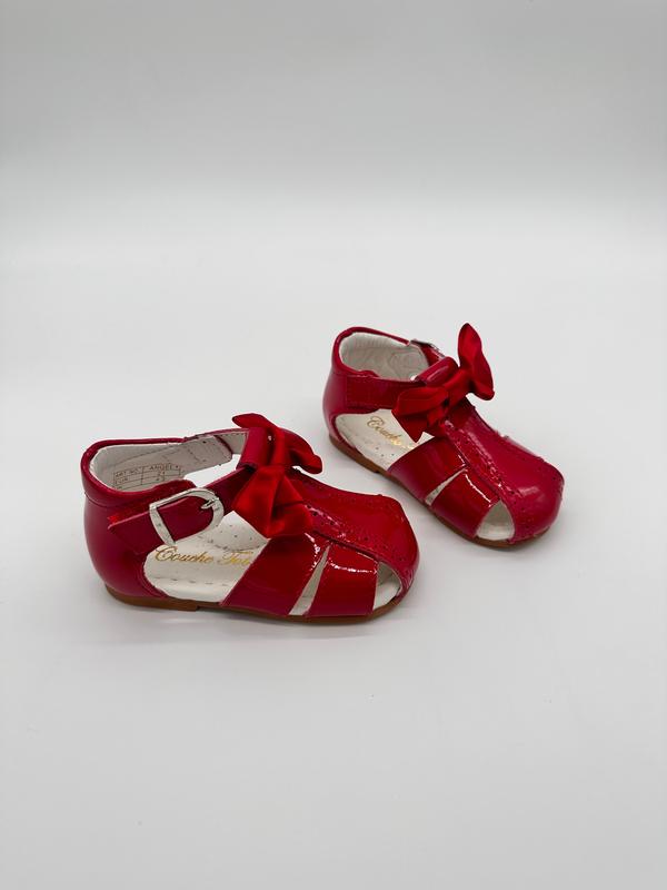 JULIA Red Summer Trendy Bow Kids Shoe 4
