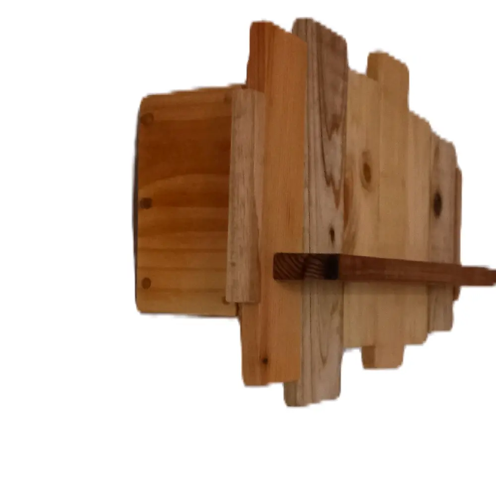 Handmade Wall Mounted Shelf with Hidden Key Box for Home Decor