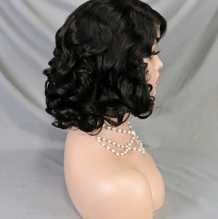 Olivia 13x4 Frontal Human Hair Wig - Natural-Looking Hairline and Versatile Styling Options 3