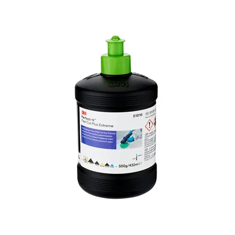 3M Perfect-It Fast Cut Plus Extreme Polishing Compound (51816) - Removes Sanding Scratches for High Gloss Finish