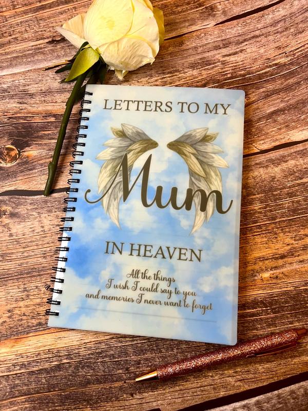 Letters To My Mum, Dad, Gran, Nanna, Sister In Heaven, Letters To My Dad Memorial Notebook, Personalised Memorial, Bereavement Gift, Loss Of Parent, With Sympathy, Grief & Loss 5