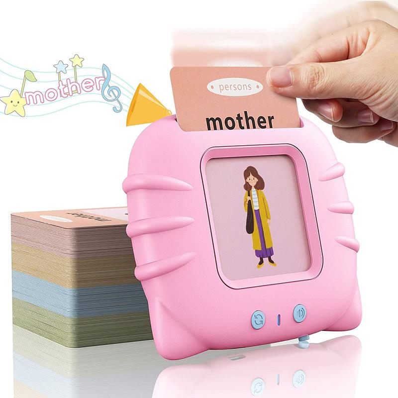Talking Flash Cards Toy for Children and Toddlers (224 words), Words Sensory Preschool Toy for Speech Therapy & Early Communication for kids, Interactive & Educational Learning Toys 6